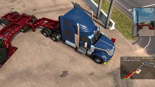 American Truck Simulator Los Angeles - Oversize Load - International truck