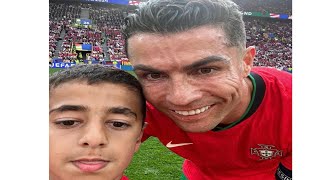 The young pitch invader who got the photo with Cristiano yesterday❤️