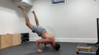 Planche Training Month 9