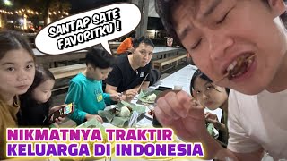 NIKMATNYA BISA TRAKTIR KELUARGA INDONESIA SANTAP SATE FAVORITE DI PURWAKARTA