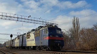 ВЛ80т-1960 с путеизмерителем/VL80t-1960 with track gauge