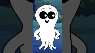 Five Little Ghost #shorts #halloween #nurseryrhymes #kidssongs #preschool