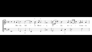 FRANCESCA CACCINI: Maria, dolce Maria PDF SCORE