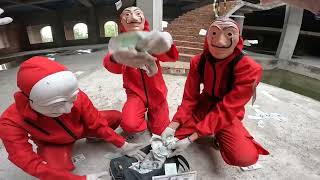 PARKOUR MONEY HEIST 3.3 vs POLICE ( BELLA CIAO REMIX ) live action