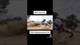 Electric Dirt Bike! 2020 KTM Freeride EXC is fun in the sand. #electric #electricbike #ktm #short