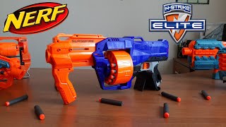 Бластер Нерф Nerf Elite Surgefire Распаковка Обзор Тест