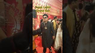 Bappi Lahiri Grand Son At Durga Puja  #durgapuja