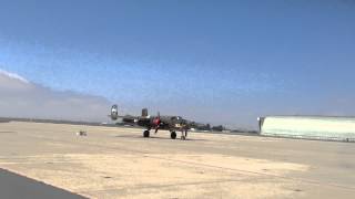 B 25 Mitchell at Moffitt airfield