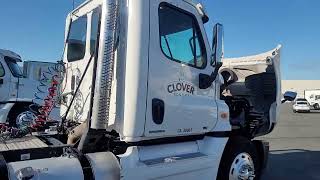 2012 Freightliner Cascadia 125 Engine Running Walk Around