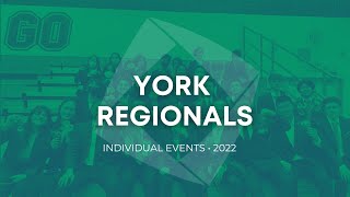 Awards Ceremony 1 | Ontario DECA York Regionals 2022