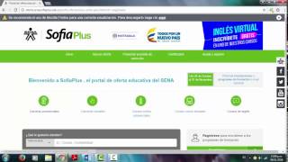 Cómo inscribirse en Sofia Plus(sena)si no estas registrado 2017