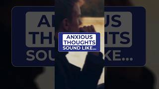 How Anxious Thoughts Sound Like? #anxiety #shorts || Anxious Thoughts || Anxiety