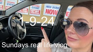 Real life vlogs Sunday pottering 😀💖😀 1 September 2024