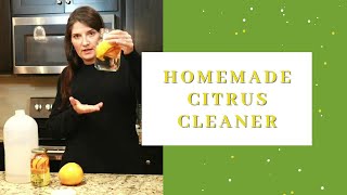 Grapefruit cleaner - how to make and use