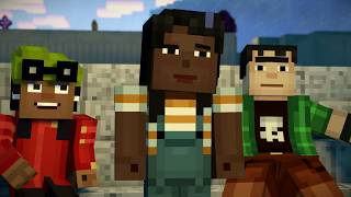 Minecraft: Story Mode,2 season, 1 эпизод ,Прохождение , (Запись стрима)