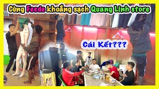 Cô Gái Châu Phi || Cùng Feedi khoắng sạnh Quang Linh Store và cái Kết