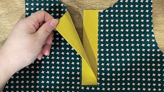 How to sewing | placket sewing tutorial | sewing tips