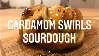 Sourdough Cardamom Buns | aka Swedish Cinnamon Swirls