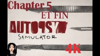 AUTOPSY SIMULATOR Chapitre 5 FIN - 4K Horror Game