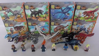 Lego Dinosaur เลโก้ไดโนเสาร์พร้อมตัวละคร 8 แบบ