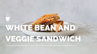 White Bean and Veggie Sandwich | Healthy Lunch Ideas | Erbology