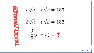 SOLVING A TRICKY SUM OF SQUARE ROOTS |OLYMPIAD PRACTICE |