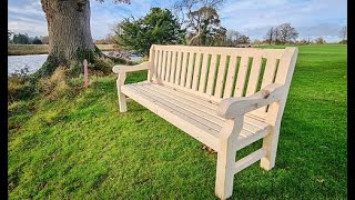 #26. How to make a garden, wooden bench part 2 / Ogrodowa ławka drewniana cz 2