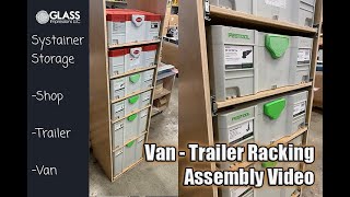 Van & Trailer Racking Assembly Video | Systainer Version