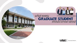 What Every Graduate Student Should Know - University Libraries @ the University of Northern Colorado