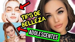 10 TIPS DE BELLEZA para adolescentes mujeres ❤️❤️❤️[ FUNCIONAN]