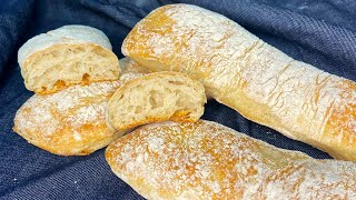 CIABATTA PASSO A PASSO