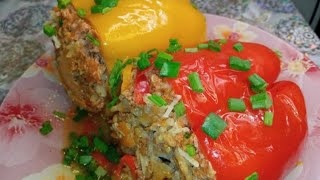 ‼️Самые Вкусные Фаршированные Перчики/Самая сочная начинка ‼️