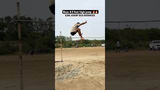 🔥 Boys high jump training || #highjump #technique #physicalacademy #viral #shorts