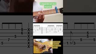 Colgando en tus manos. Carlos Baute en guitarra