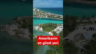 Amerikanin en güzel yeri! Sayfama abone olarak Destek verirmisin♥️ #amerika #florida #deniz