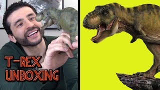 Nanmu T-Rex Statue Unboxing & Review - Once and Future King Deluxe Edition - The Lost World - Buck