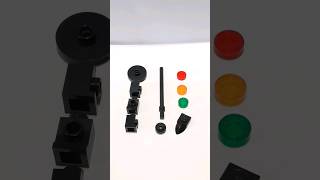 How to build Lego traffic lights. Comment construire des feux de circulation en lego.