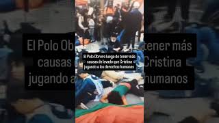 El Polo Obrero luego de tener más causas de lavado que Cristina jugando a los derechos humanos