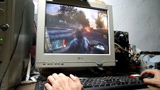 Computadora clásica Core2Duo. pequeño test de rendimiento en juegos. excelente !!!