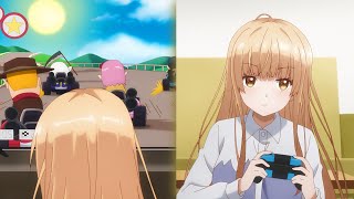 Shiina juega Nintendo Switch | Otonari no Tenshi-sama 04