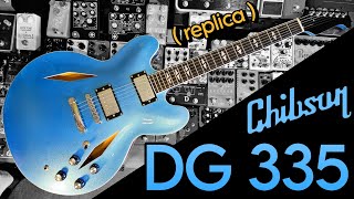 "Chibson" DG335 / Trini Lopez 335 copy - guitar review