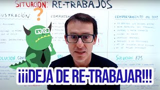 ¿Cómo MEJORAR la PRODUCTIVIDAD en el equipo de trabajo? - ¡Deja de RE-TRABAJAR!