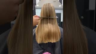 Altın keratin renk değişimi #hair #haircare #haircolor #hairstyle #hairstyles #shorts #haircut