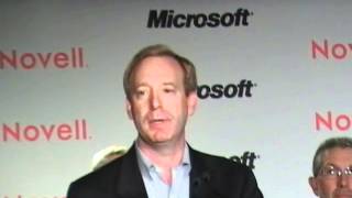 Microsoft supports Novell Linux