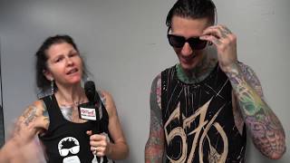 Interview: Chris Motionless *Motionless In White* Warped Tour '18