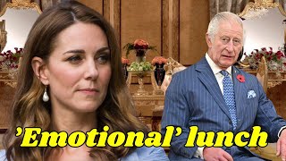 Princess Catherine’ ’emotional’ lunch with King Charles hours before she revealed cancer diagnosis