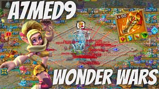 Lords Mobile - A7med9 Destroying other Emperor/ Baron accounts on Wonder Wars