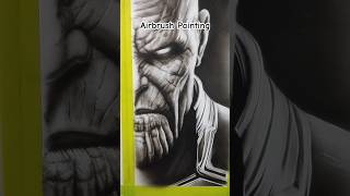 Airbrush Painting Thanos #airbrushninja #airbrushartist #paintingtechniques