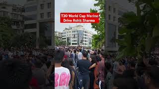 T20 World Cup Marine Drive Rohit Sharma #shorts #viral #t20worldcup #trending #youtubeshorts