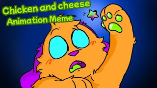 [FLASH WARNING]  🧡💜 Chicken and cheese Animation Meme💜🧡 / Gift for @Pupfully [Flipaclip]